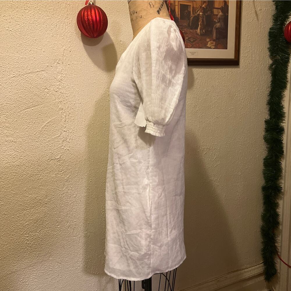 BB Dakota by Steve Madden Fields of Gold White Mini Dress Size XS - Picture 8 of 14